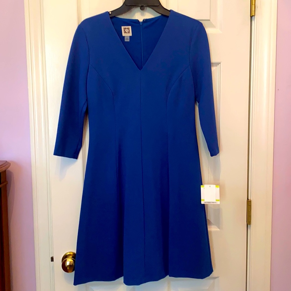 NWT Anne Klein 3/4 Sleeve Dress